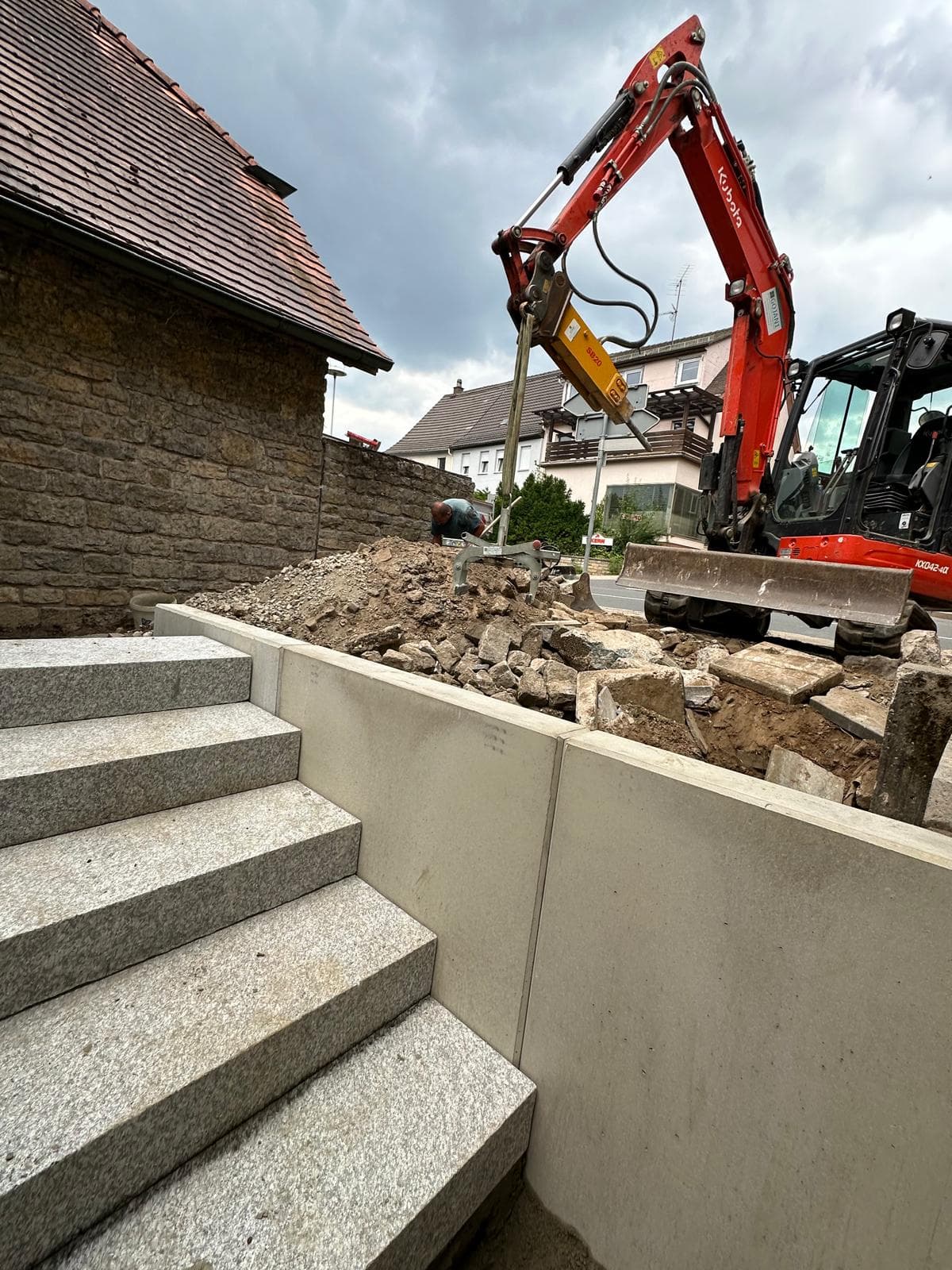 Unsere Arbeit mit treppenbau 4