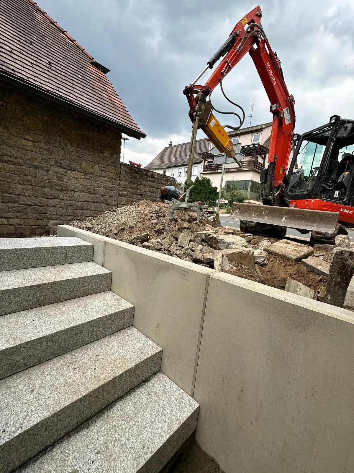 Unsere Arbeit mit treppenbau 4